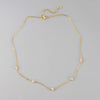 Stainless Steel Zircon Necklaces for Women Gold Plated Four Leaf Grass Collar Chain Necklace Jewelry Gift - Image 11