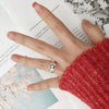 Silver Belt Adjustable Rings Wedding Engagement Jewelry For Women Accessories Dropshippin - Image 4