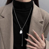 Stainless Steel Long with Baroque Pearls Necklace for Women Adjustable Chain Sweater Accessories Jewelry - Image 17