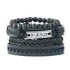 Classic Hand-Woven Leather Bracelet Multilayer Men Bracelets Punk Beads Bangle for Friend Charm Jewelry Gifts - Image 38
