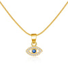 Gold Color Zircon Evil Blue Eye Bracelet Bangle Lucky Jewelry Women Gift Adjustable Handmade - Image 12