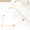Round Cubic Zircon Charms Long Necklace Woman Choker Stars Moon Elegant Chain No Fade Fariy Jewelry - Image 6