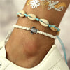 Starfish Beads Pearl Chain Anklet Set for Women, Charm, Ankle Bracelet on the Leg, Handmade Jewelry, Gifts, Summer, Beach, Fashi - Image 10