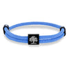 Handmade Navy Blue Braided Rope Bracelet Stainless Steel The Tree of Life Square Bracelets for Men Women Couple Jewelry - Image 11