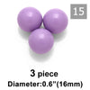 3PCS Harmony Ball For Pregnancy Necklace Pendant Copper Gold Plated 16mm Chimes Sound Ball 9 Colors Option - Image 10