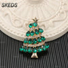 Skeds Summer Christmas Tree Brooch Jewelry Women's Pin Badges Wedding Corsage - Image 4