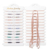 12Pcs/Set Colorful Stone Bracelets Adjustable Rope Braided Bracelet Handmade Bohemia Bracelets with Cards - Image 25
