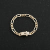 Brass Cuban Link Chain Bracelet Gold Plated with Zircon 6mm 8mm 10mm Width 17cm 20cm Unisex Hip Hop Jewelry - Image 1