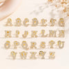 2PCS Metal Initial A To Z 26 Letters Pin Suit Shirt Collar Lapel Brooch Pin Badge Jewelry For Men Women Accessories - Image 3