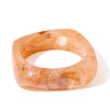 63mm Resin Thick Wrist Bracelet Bangle Autumn Winter Style Statement Jewelry Coffee Amber Champagne Pink - Image 9