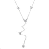 Sparking Sexy Star Charm Y Shape Long Necklace For Women Gold Color Plated Lariat Tiny Chain Wedding Jewelry - Image 19