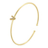 Gold Plated Micro-Set Zirconia 26 Letters A-Z Simple Unisex Bracelet Lucky Letters Bracelet Golden - Image 26
