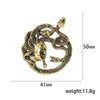Medusa Brooches for Women 2-color Gold and Silver Lady Pin Office Party Friend Gifts Accessories - Image 9