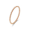 Geometry Stainless Steel Quality Fried Dough Twists Ring for Women Couple Jewelry Wearable for Party - Image 7