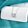 Classic Pendant Necklace with Bright Stone Detail - Image 2