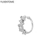 1PC Plated Gold Ear Cuff Earrings For Women C-Shape Crystal Clip On Earrings No Piercing Earrings Jewelry Gifts - Image 7