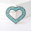 Turquoise Blue Brooches for Women Unisex Tibetan Style Pins Star Rhinestone Office Party Friend Gifts Jewelry Accessories - Image 6