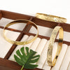 Hawaiian Hamilton Heirloom Tribal Bangle Bracelet Gold Plated Copper Samoan Bohemia Polynesian Aloha Tonga Women Jewelry - Image 3