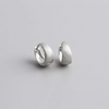 Silver Matte Minimalism Unisex Huggies Ear Hoops Earrings for Women Gothic Piercing Men's Jewelry - Image 12