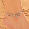 7 Chakra Colorful Zircon Anklet Women Stainless Steel Gold Color Leg Ankle Bracelet Amulet Meditation Yoga Jewelry Gift - Image 2