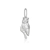 Silver 12 Birthstone CZ Clips Charm Beads Pendant For Necklace And Bracelet Women Jewelry - Image 37