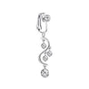 Faux Fake Belly Butterfly Fake Belly Piercing Heart Clip On Umbilical Navel Fake Pircing Moon Star Leaves Cartilage Earring Clip - Image 27