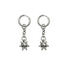 Stainless Steel Punk Spiked Mace Ball Drop Earrings Gothic Y2K Chain Hoop Earrings Ear Jewelry for Women Men - Image 11