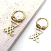 Lucifer and Satan Hoop Dangle Earrings Women Men Stainless Steel Sigil Of Lucifer Satan Gothic Occult Earring Jewelry E1714S08 - Image 4