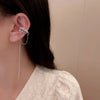 Rhinestone Tassel Ear Cuff Clip No Piercing - Image 15