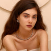 Hip Hop Punk Bamboo Necklace Gold Plated Decoration 316L Stainless Steel Jewelry - Image 3