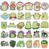 Cartoon Frog Enamel Pins Cute Mushroom Music Frog Animal Brooch Backpack Lapel Badge Jewelry Gift for Friends - Image 1