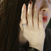Silver Fish Adjustable Rings For Women Engagement Ladies Rings Jewelry Gifts Female Jewellery Argent - Image 4