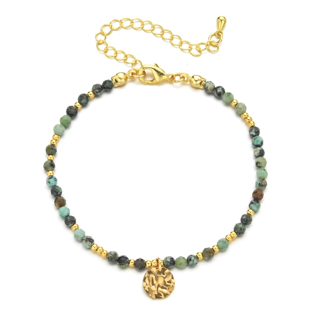 Faceted Bead Bracelet in Multiple Colorways - Image 1