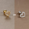 1PC 316L Stainless Steel Mini Zircon Cartilage Piercing Stud Earring For Women Girl Helix Tragus Body Jewelry Statement - Image 27