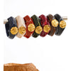 60mm Multi-Color Resin Wide Bracelet Bangle Exclusive Stainless Steel Style Wrist Jewelry Gift - Image 5