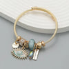 Multi Element Stainless Steel Circle Panjiadora Beaded Love Bracelet Suitable for Women's Dating, Daily Holiday Gifts - Image 20