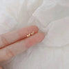 Tiny Minimalist Silver Plated Korean Mini Small Flower Stud Earrings for Women Teens Temperament Daily Wear Ear Piercing Jewelry - Image 33