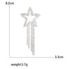 Tassel Shooting Star Pins for Women Unisex Rhinestone Star Brooches Office Party Friend Gifts Jewelry Accessories - Image 33