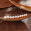 Orsa Jewels Minimalism 1 Pair Freshwater Pearl Ear Stud Pearls Stud Earrings Silver Round Pearl Ear Stud - Image 49