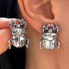 Funny Prank Flies Stud Earrings For Women Realistic Simulation Insect Small Fly Earrings Halloween Party Abstract Jewelry Gifts - Image 14