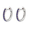 Crmya Gold Plated Drop Hoop Earrings For Women Piercing Purple CZ Zircon Women's Dangle Earrings Jewelry - Image 16