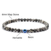 Classic Beaded Bracelet Men Apparel Accessories Evil Eyes 4mm Howlite Tiger Eyes Stone Wrap Braslet - Image 4
