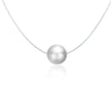 Silver Invisible Chain Necklaces pendants Rhinestone Choker Necklaces Transparent Fishing Line - Image 7