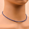 Bohemian Simple Design 2mm Stone Black Spinel Tiger Eye Lapis Faceted Beads Necklace for Men Women Wear Daily Jewelry - Image 3