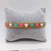Adjustable Multicolor Heart Bead Bracelet with Woven Pattern - Image 83