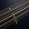 Eleven-Piece Pearl Choker Necklace Set with Mixed Pendant Designs - Image 5