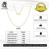 Orsa Jewels Gold Silver 1.8mm Paperclip Neck Chain Link Chain Necklaces for Women Dainty Jewelry - Image 2