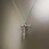 Gothic Punk Cross Pendant Necklace For Women Men Vintage Unisex Silver Hip-Hop Chain Accessories - Image 6