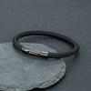 Minimalist Steel Wire Bracelet Men Classic Cuff Wristbands Bracelet for Women Stainless Steel Male Charm Jewelry Gift - Image 3