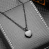 Delicate Heart Memorial Urn Pendant Stainless Steel Cremation Jewelry for Human Ashes, Eternal Keepsake Necklace for Loved One - Image 5